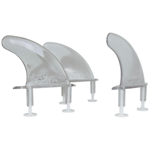 Soft Top Surfboard Ghost Fins